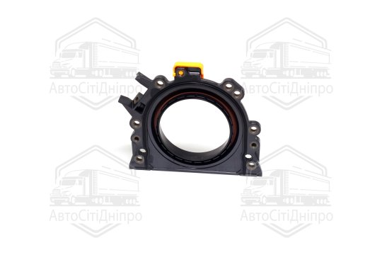 Сальник двигуна задній з корпусом VAG 1,2/1,4TSI 85X131/152X17.25 PTFE/ACM (вир-во Elring)