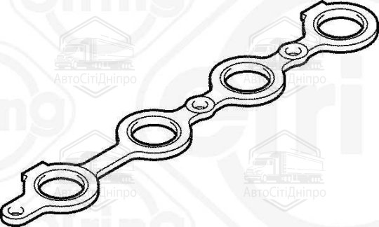 Прокладка колодязів свічок кришки головки блоку VAG 1,8T 20V (вир-во Elring)