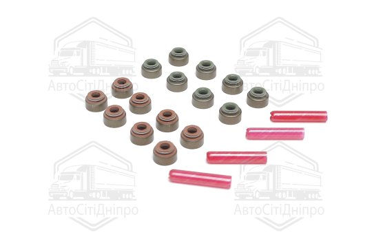 Комплект сальників клапана 16 шт SUBARU 2.0 16V (вир-во Elring)