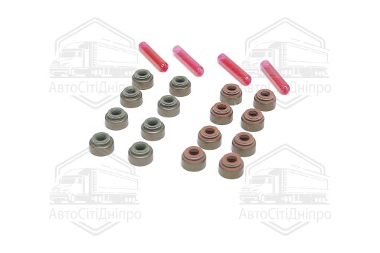Комплект сальників клапана 16 шт SUBARU 2.0 16V (вир-во Elring)