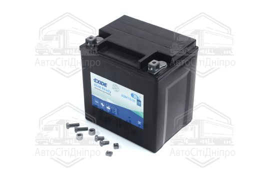 Акумулятор 30Ah-12v Exide AGM (166х126х175), R, EN430