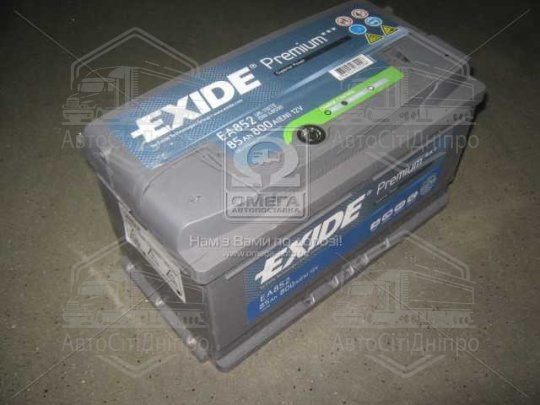 Акумулятор 85Ah-12v Exide PREMIUM (315х175х175), R, EN800