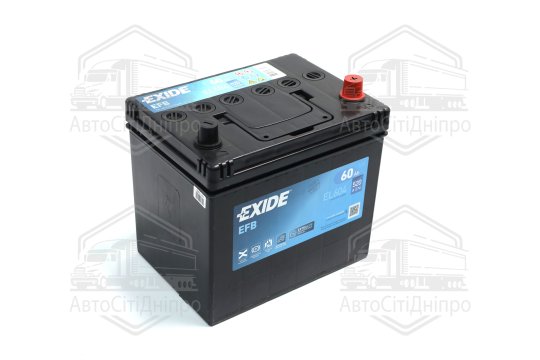 Акумулятор 60Ah-12v Exide START-STOP EFB (230х173х222), R, EN520 Азія