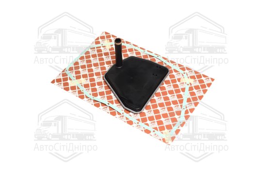 Фільтр масляний АКПП AUDI A4, A6, A8 03-11 з прокладкою (вир-во FEBI)