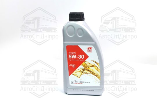 Олива моторна FEBI 5W-30 longlife (Каністра 1л)