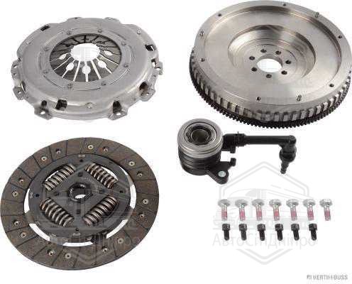 Зчеплення (компл.) + маховик Nissan Primera 3 02-, Renault Megane 2 -12 (вир-во Jakoparts)