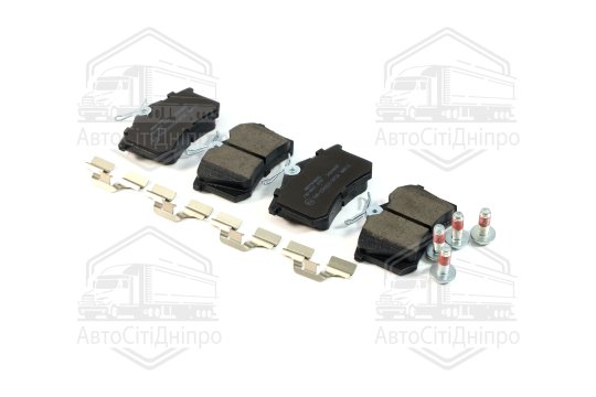 Колодки гальмівні дискові задні Citroen BERLINGO; C4; C3; DS3; Peugeot PARTNER (вир-во Jakoparts)