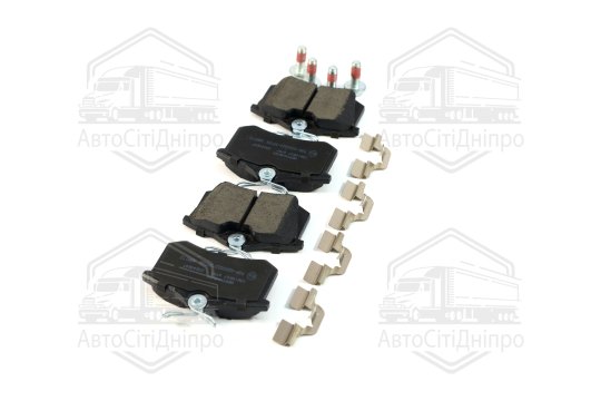 Колодки гальмівні дискові задні Citroen BERLINGO; C4; C3; DS3; Peugeot PARTNER (вир-во Jakoparts)