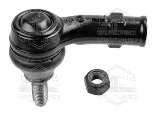 Накінечник рульової тяги SEAT IBIZA II, VW CADDY II, GOLF IV 88-06 перед. міст зліва(Вир-во LEMFORDE