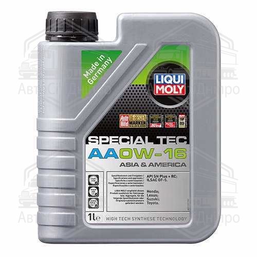 Олива моторна Liqui Moly Special TEC AA 0W-16 (Каністра 4л)