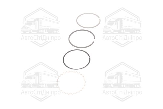 Кільця поршневі FORD 81,80 1,6 86-92 (вир-во Mahle)