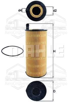 Фільтр масляний двигуна LR RANGE ROVER III, IV, SPORT 3.0-5.0 09- (вир-во KNECHT-MAHLE)