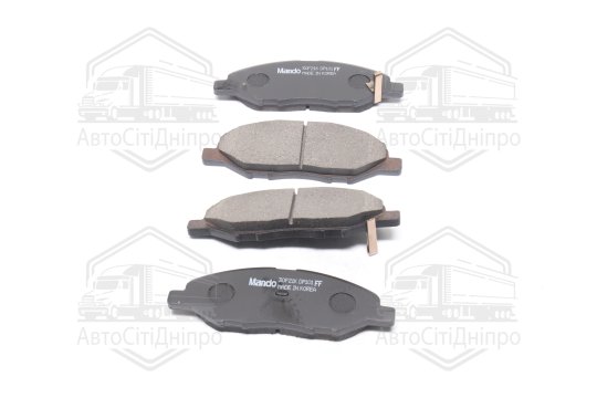 Колодки гальм. NISSAN TIIDA 05- (вир-во Mando)