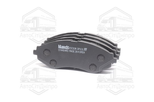 Колодка гальм. диск. DAEWOO LANOS 1.6 16V передн. (вир-во Mando)