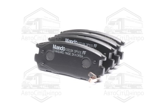 Колодка гальм. диск. CHEVROLET Captiva задн. (вир-во Mando)