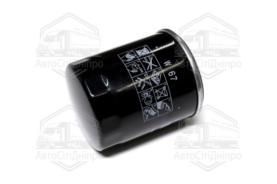 Фільтр масляний двигуна MITSUBISHI COLT VI, LANCER VIII 1.1-1.5 04- (вир-во MANN)