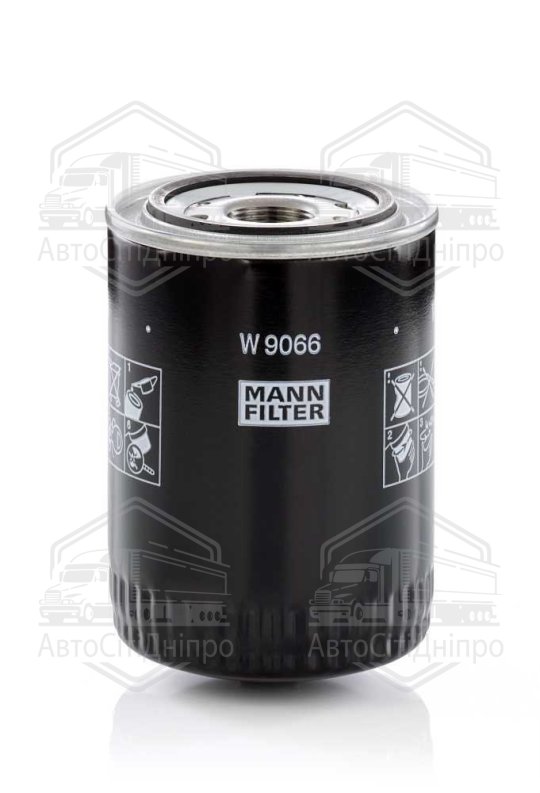 Фільтр масляний двигуна MITSUBISHI L200, PAJERO SPORT II 2.5 DI-D 06- (вир-во MANN)
