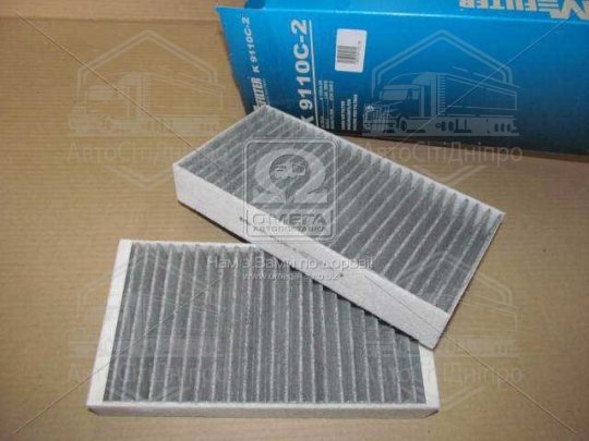 Фільтр салону вугільний MB GL, ML 06- (2шт.) (вир-во M-FILTER)