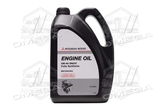 Олива моторна MITSUBISHI FULLY SYNTHETIC 5W-40 SN/CF (4л)
