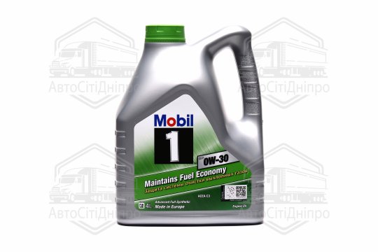 Олива моторна Mobil 1 ESP 0W-30 (Каністра 4л)