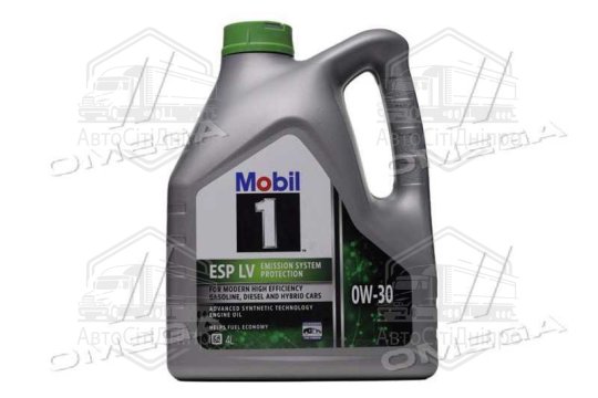 Олива моторна Mobil 1 ESP LV 0W-30 (Каністра 4л)