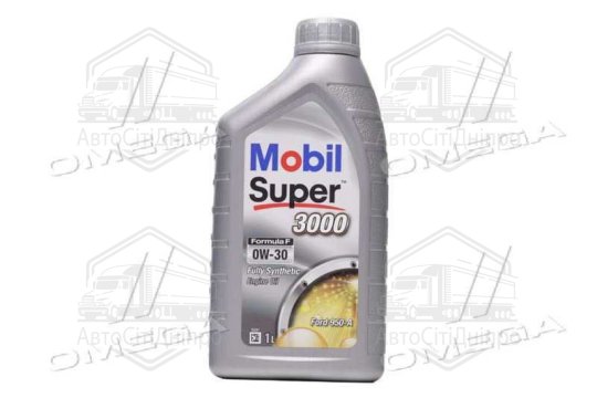 Олива моторна Mobil Super 3000 Formula F 0W-30 (Каністра 1л)