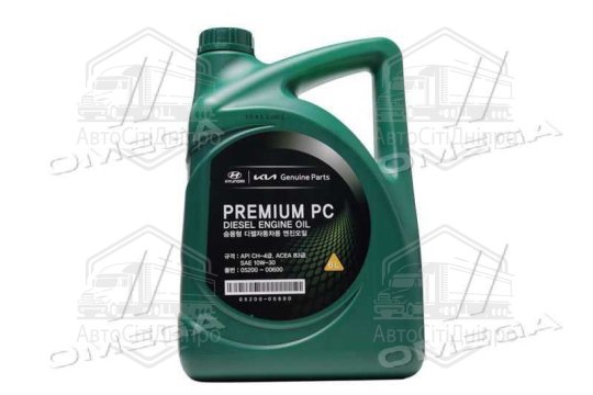 Олива моторна HYUNDAI PREMIUM PC DIESEL 10W-30 CH-4 (6л)