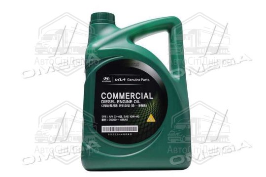 Олива моторна HYUNDAI COMMERCIAL DIESEL 10W-40 CI-4 (6л)