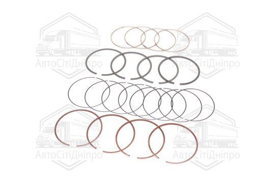 Кільця поршневі (0.25) HYUNDAI/KIA TRAJET (00-), MAGENTIS (00-05) (вир-во Mobis)
