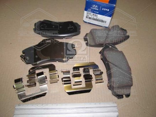 Колодки гальмівні дискові передні Hyundai Sonata 04- (вир-во Mobis)