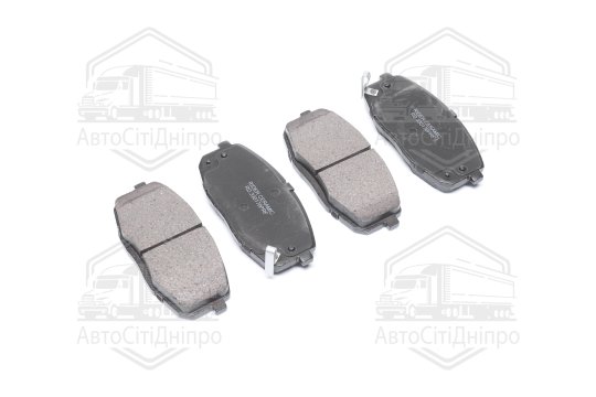 Колодки гальмівні дискові передні Kia Cerato 08- (вир-во Mobis)
