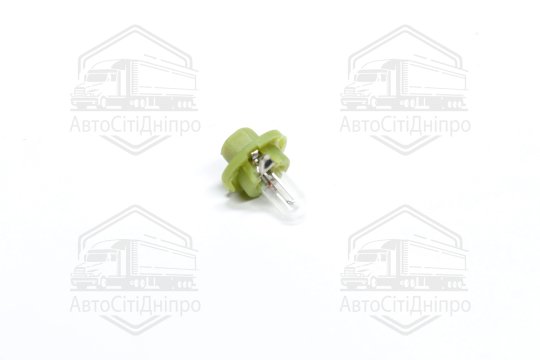Лампа розжарювання BAX 1,3W 12V BX8,4d OLIVE GREEN (вир-во Narva)