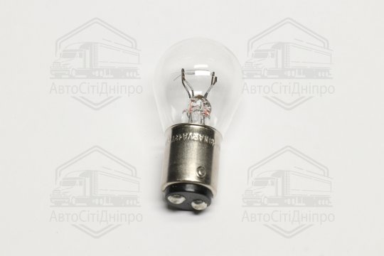 Лампа розжарювання STOP P25 12v 21/5w Ba15d (вир-во Narva)
