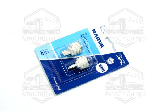 Лампа світлодіодна W21W white LED Range Performance 2,2W W3x16d (блістер 2шт) (вир-во Narva)