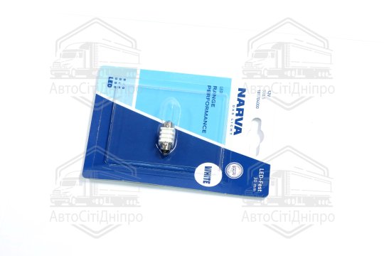Лампа світлодіодна LED FESTOON С5W Range Performance 0,8W SV8.5 (30мм) (вир-во Narva)