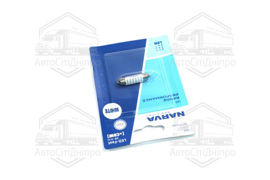 Лампа світлодіодна LED FESTOON С5W Range Performance 0,6W SV8.5 (38мм) (вир-во Narva)