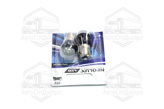 Лампа світлодіодна P21W LED 12V 1,2W BA15S (2шт.) (вир-во Neolux)