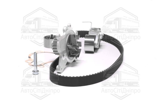Комплект ременя ГРМ із водяним насосом (Вир-во NTN-SNR)