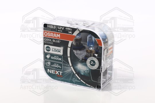 Лампа фарна HB3 60W 12V P20D COOL BLUE INTENSE Next Gen компл. (вир-во OSRAM)