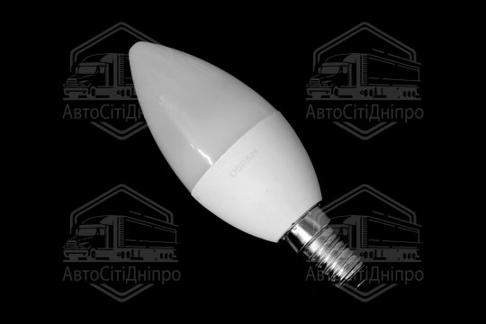 Світлодіодна лампа B60, 6,5W,3000k, 560lm, E14, 220V (вир-во OSRAM)