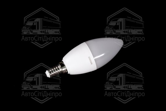 Світлодіодна лампа B60, 6,5W,3000k, 560lm, E14, 220V (вир-во OSRAM)