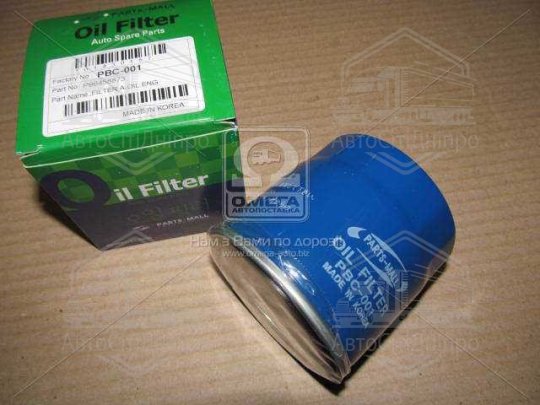 Фільтр мастильний двигуна LANOS, AVEO, LACETTI, NUBIRA, NEXIA (вир-во PARTS-MALL)