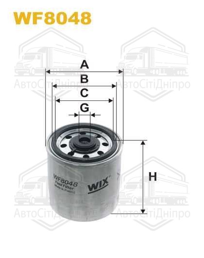 Фільтр паливний SSANGYONG, MB SPRINTER (вир-во PARTS-MALL)