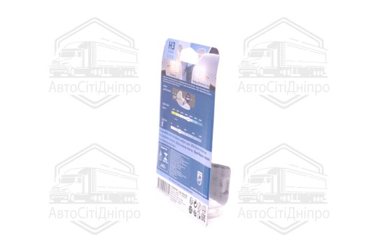 Лампа розжарювання H3 WhiteVision ultra 12V 55W P14,5s (+60) (3900K) 1шт. blister (вир-во Philips)