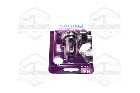 Лампа розжарювання H4VisionPlus12V 60/55W P43t-38 (вир-во Philips)