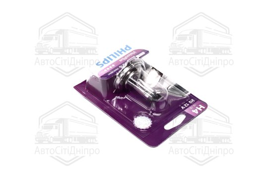 Лампа розжарювання H4VisionPlus12V 60/55W P43t-38 (вир-во Philips)