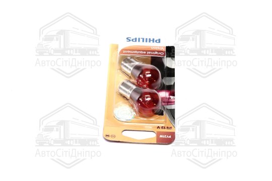 Лампа розжарювання PY21W 12V 21W BAU15s 2шт blister (вир-во Philips)
