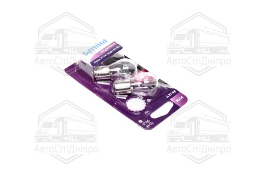 Лампа розжарювання P21WVisionPlus12V 21W BA15s (компл. 2шт) (вир-во Philips)