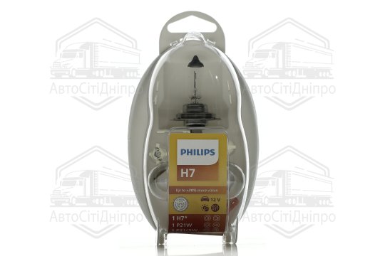 Лампа фарна (набір) H7 12V 55W PX26d (вир-во Philips)