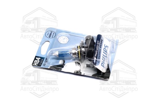 Лампа розжарювання HB4 12V 55W P22d Cristal Vision 1шт blister 4300K (вир-во Philips)